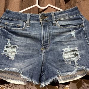 Mudd. Denim High-Rise Shorts