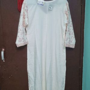 Lucknow chikan kurti