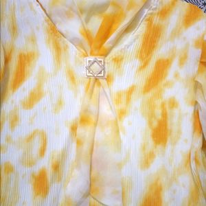 New Yellow Stylish Top