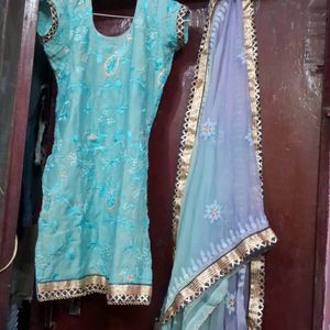 Havy  Lock Punjabi Suit Set