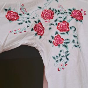 Embroidered Fashionable Top