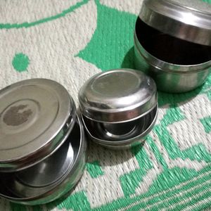 Combo Of 3 Used Containers