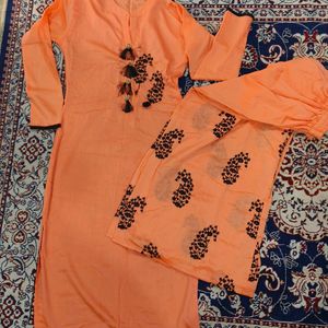 Embroidery Plazo Kurti Suite..