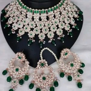 Heavy Bridal Necklace Set