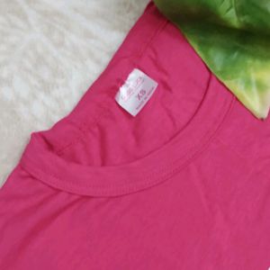 🆕🆕Comfort Fit Unisex T-Shirts - Rose Pink