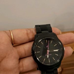 Fastrack Analogue Watch|Black Colour|High Quality