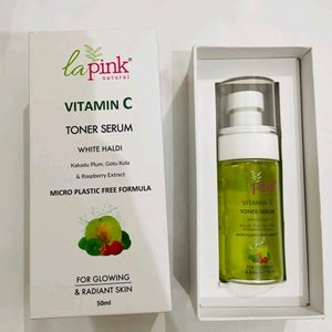 La Pink Vitamin C Toner Serum For Glowing Skin