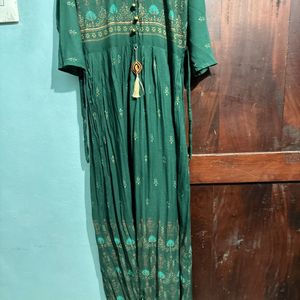 Green Anarkali