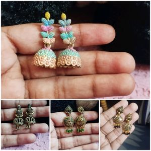 pack of 4 cute earings