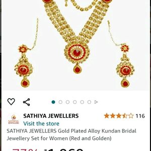 Bridal Kundan Jewellery Set