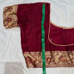 Peshwai Silk Green Saree