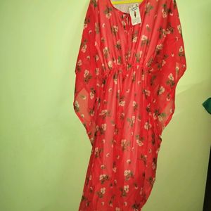 Shiffon Kaftan Dress