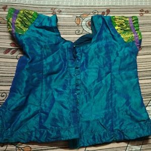 Beautiful Pattu Langa For Little Girls