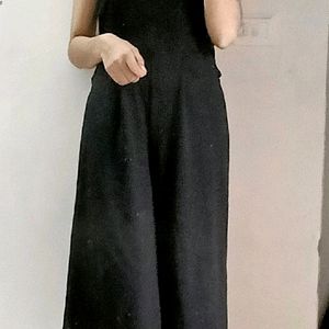 Black Strap Jumpsuit. BUST SIZE-upto 36