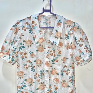 Korean Printed Top