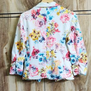 Printed Coat Size-34