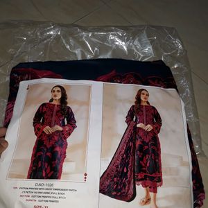Brand New Stitched Pakistani Patch Suit