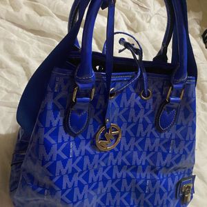 Michael Kors MK Large Travel Tote Satchel Bag