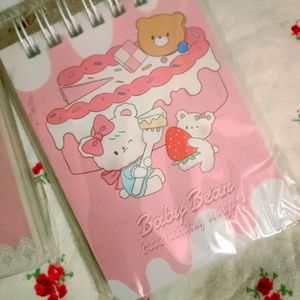 CUTE  IMPORTED MIKKO MINI NOTEPAD🩷🎀ฅ⁠^⁠•⁠ﻌ⁠•⁠^⁠ฅ