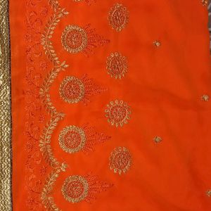 Silk Georgette sarees with blouse