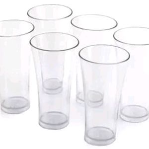 5 Glass Set Transparent