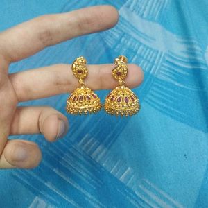 One Gram Gold Ear Rings