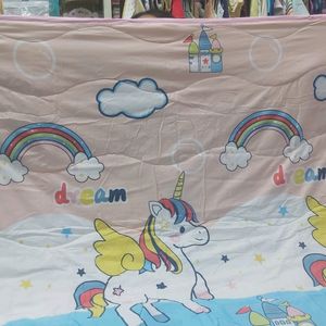 Baby Unicorn Blanket/ Quilt