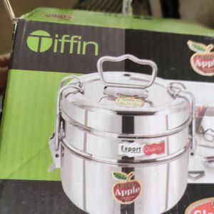 New Unused Steel Tiffin