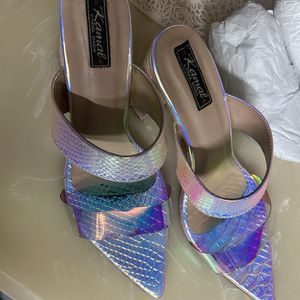 Holographic 3inch  Heels