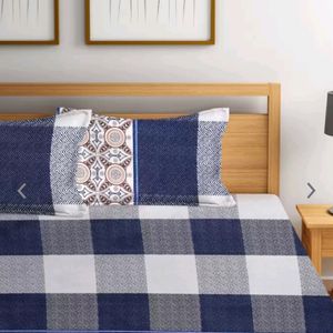 Home Sizzler Brand Cotton Double Bedsheets