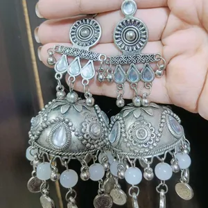 Oxidised Jhumke