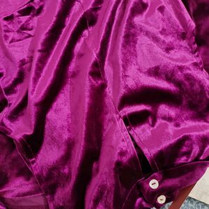 Globus Purple Velvet Party Dress