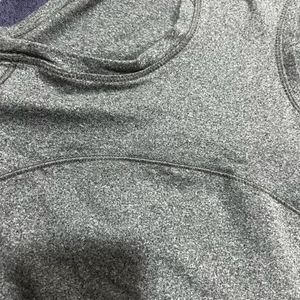 Grey Soft Fabric Tank Top For Women