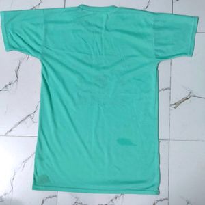 Sea Green T- Shirt For Boys