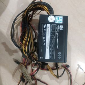 Psu SMPS 600 watt cooler master only in 3500