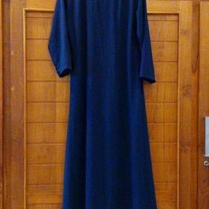 Women Navy Blue Aline Dress