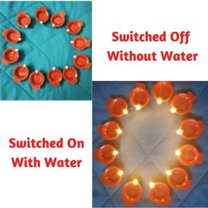 New Water Sensor Diyas 6 Pc Combo