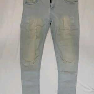 Grey Washed Out Jeans