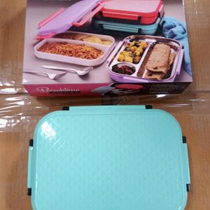 Premium Multi-Compartment Steel Lunch Box for Offi