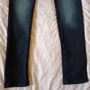 Dark Blue Denim Jeans