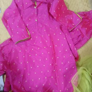 Girls Kurta Set Size 32 8 To 10 year