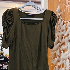 Solid Olive Green Tshirt