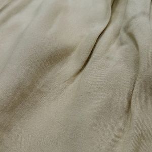 Beige Color Flared Plazo