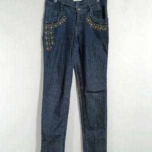 Blue Denim Pant (Women)