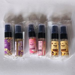 Combo Of 6 Plum Perfume & Body Mist