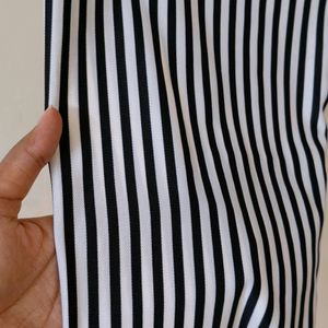 Stretchable Striped Pants