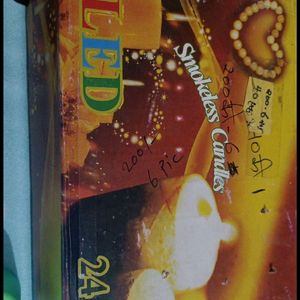 Diwali LED Candle Pack Of 6