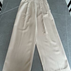 Belted Premium High Waist Trouser