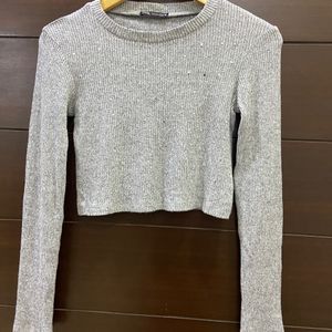 Zara Winter Crop Top (xs) Bust 34”, Length 16”