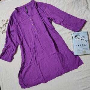 Purple Kurti 💜